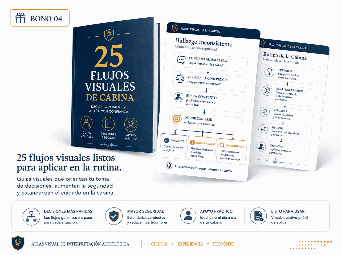 25 Flujos Visuales de Cabina